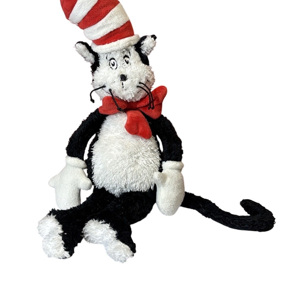 Dr Seuss Cat in the Hat Plush Manhattan Toy Co Stuffed Animal 19 inch